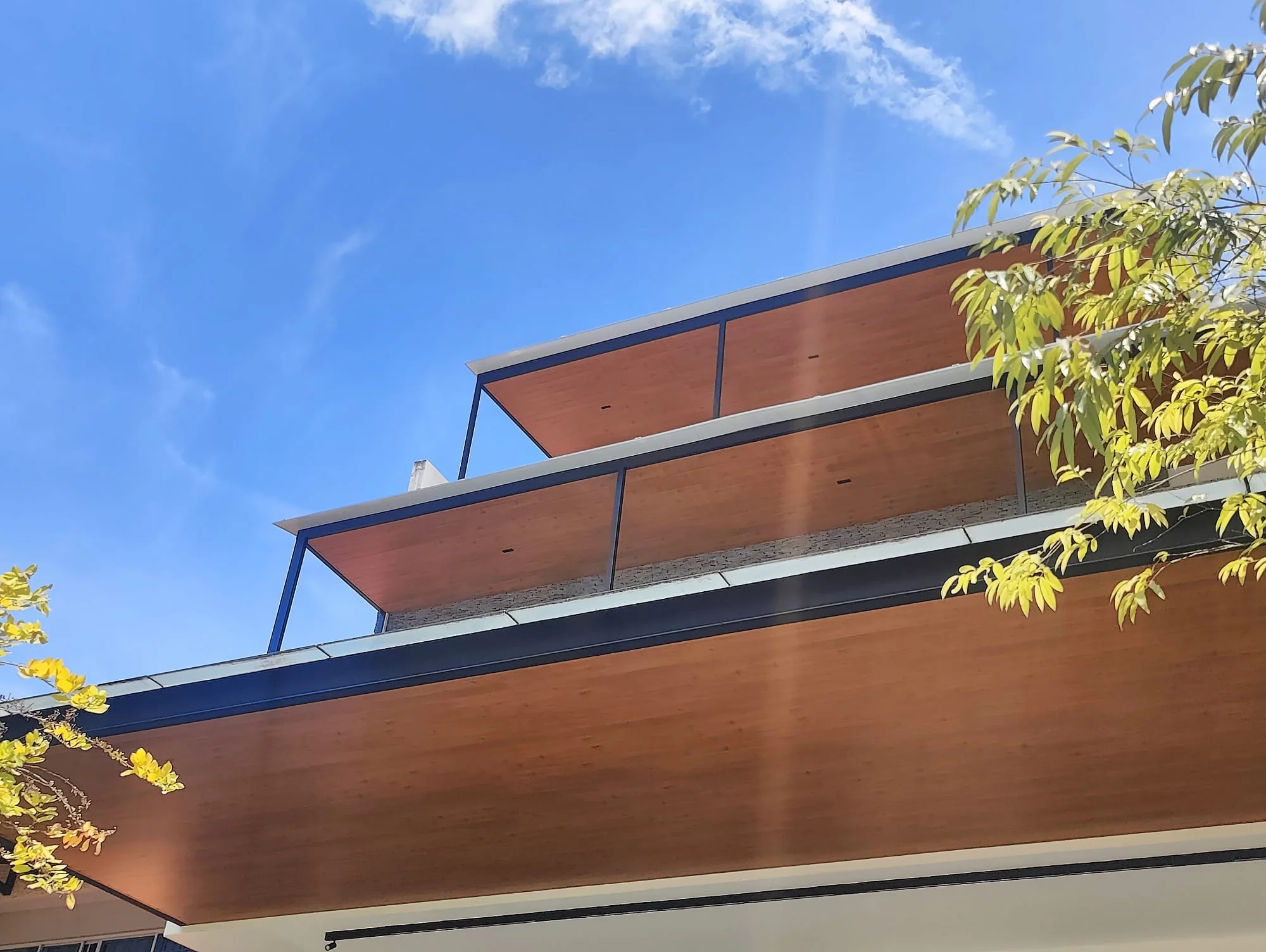 Two storey extension, aluminium roof extension installed by Exterior Design in Singapore
