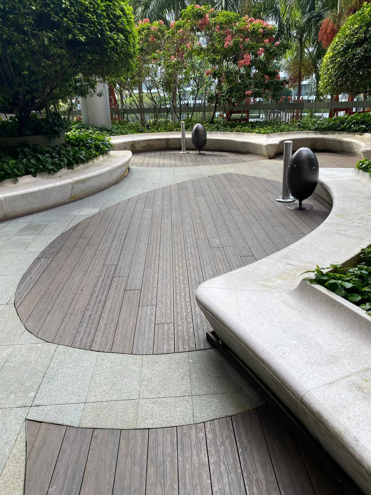 Aluminium or WPC decking in Singapore weather